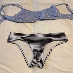 Bathing suit size m top size s bottom